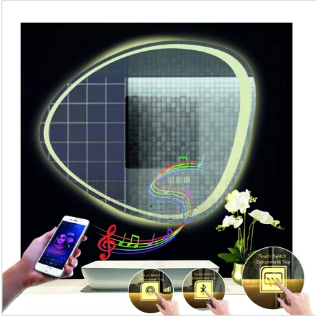 Asimetrik Bluetooth Ayna Model 8